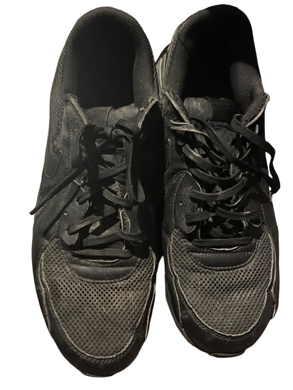 Nike black Air Max men's size 12 gently used daily staple shoe